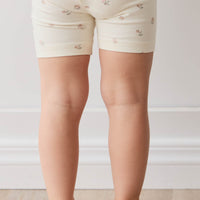 Organic Cotton Everyday Bike Short - Meredith Egret Childrens Short from Jamie Kay Australia