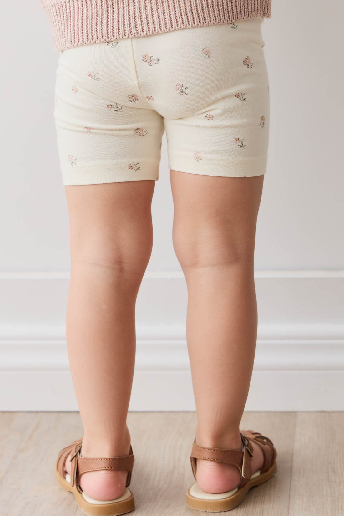 Organic Cotton Everyday Bike Short - Meredith Egret Childrens Short from Jamie Kay Australia