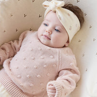 Dotty Knit Jumper - Trinket Marle Childrens Jumper from Jamie Kay Australia