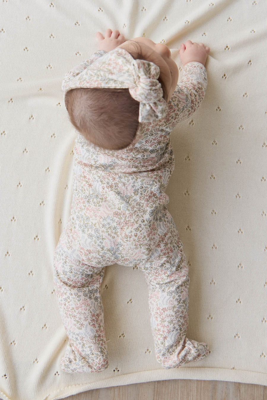 Organic Cotton Melanie Onepiece - April Glacier Childrens Onepiece from Jamie Kay Australia