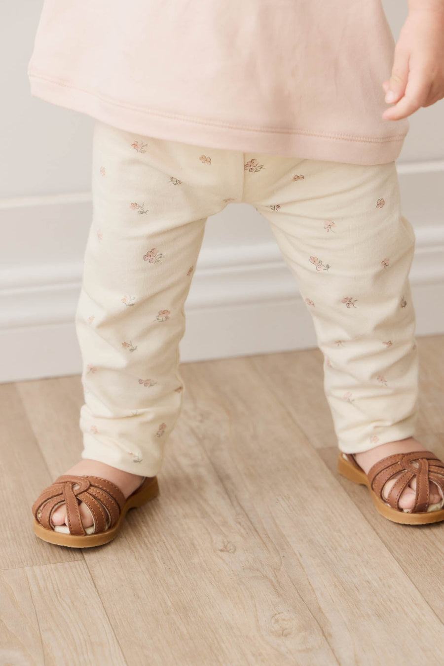 Organic Cotton Everyday Legging - Meredith Egret Childrens Legging from Jamie Kay Australia