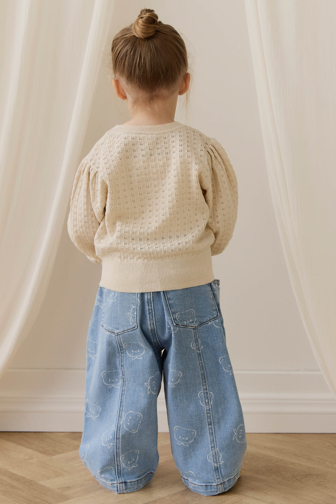 Penelope Jumper - Vanilla Childrens Jumper from Jamie Kay Australia