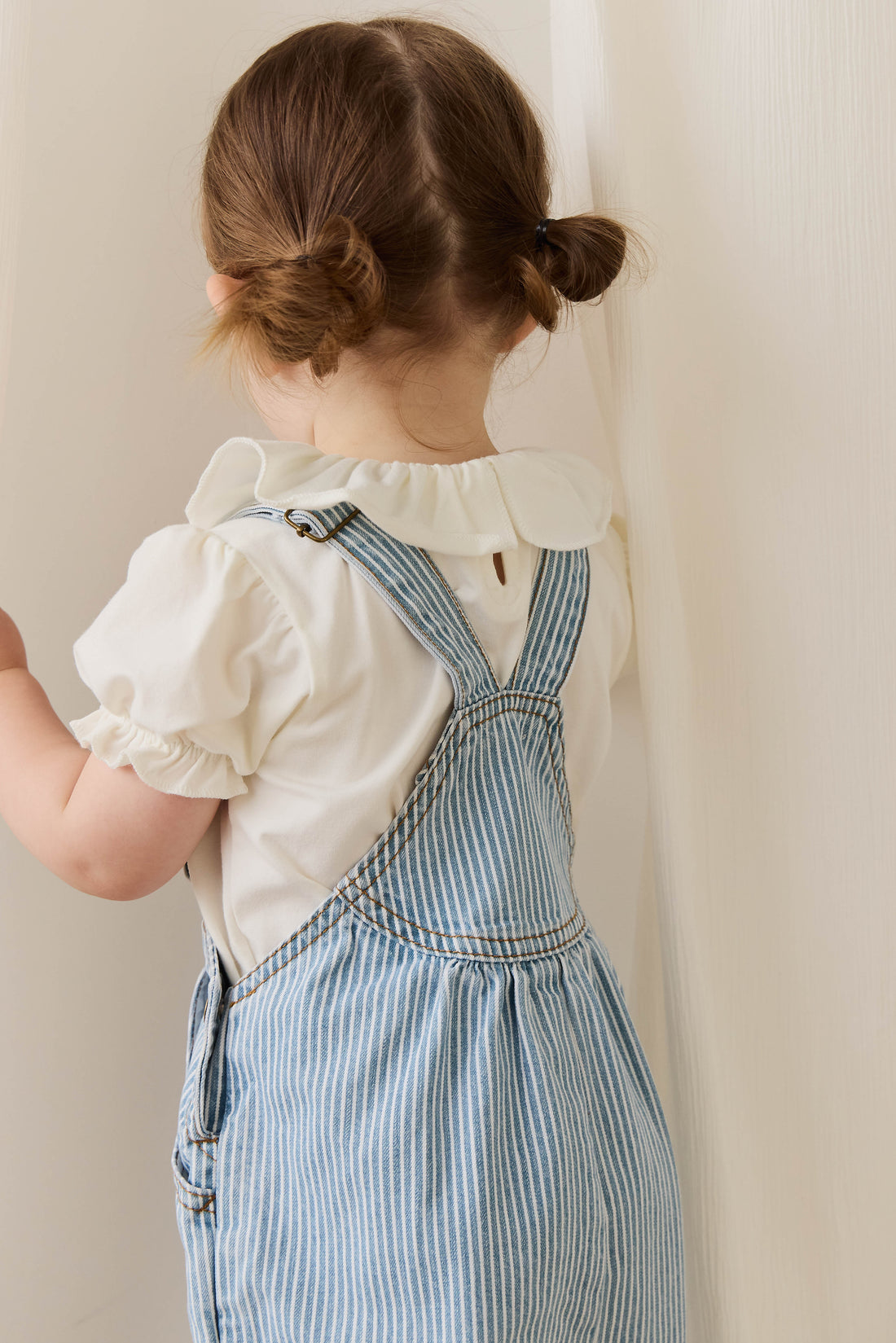Cecil Overall - Holiday Stripe Childrens Overall from Jamie Kay Australia