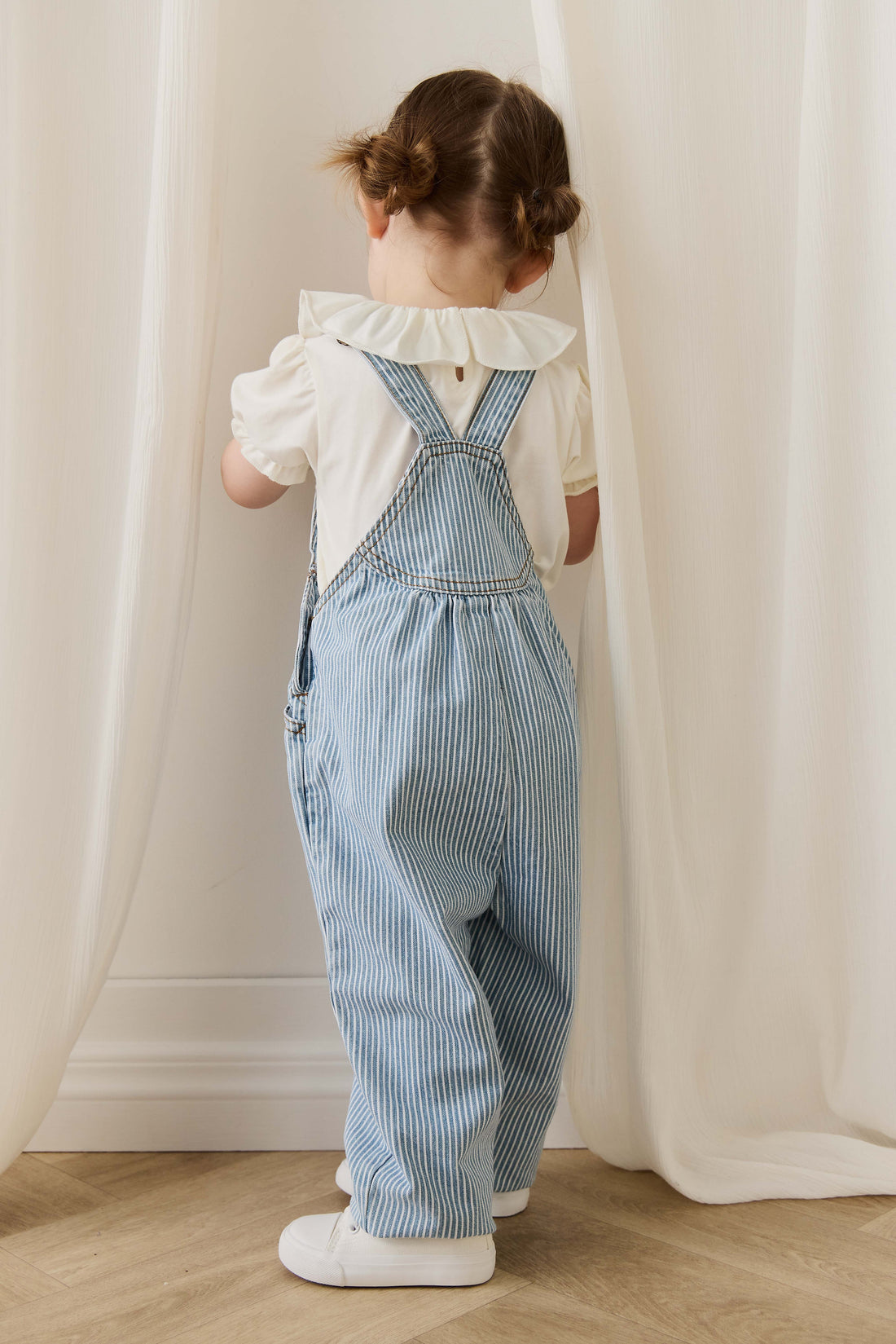 Cecil Overall - Holiday Stripe Childrens Overall from Jamie Kay Australia