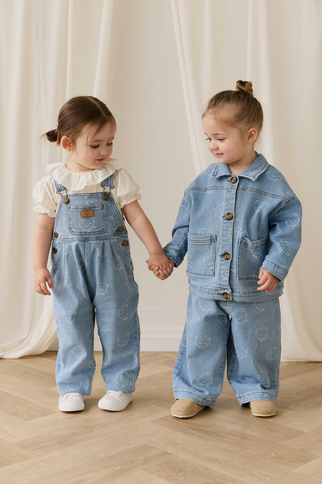 Axel Jacket - Bowie Bear Denim Childrens Jacket from Jamie Kay Australia