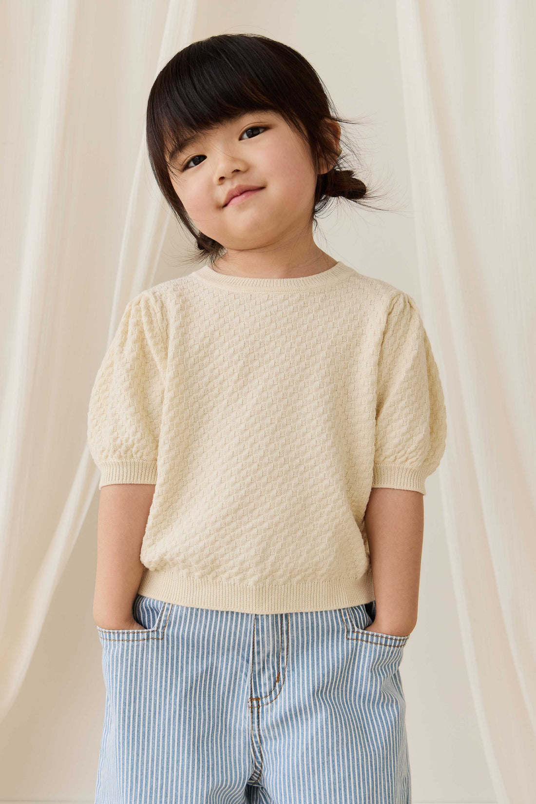 Abel Pant - Holiday Stripe Childrens Pant from Jamie Kay Australia