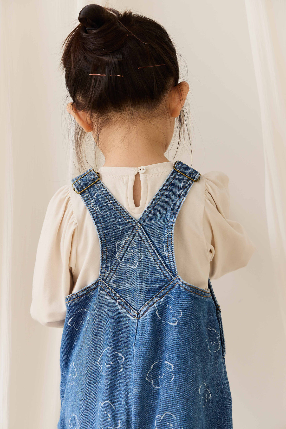 Blair Overall-Haru Denim Childrens Overall from Jamie Kay Australia
