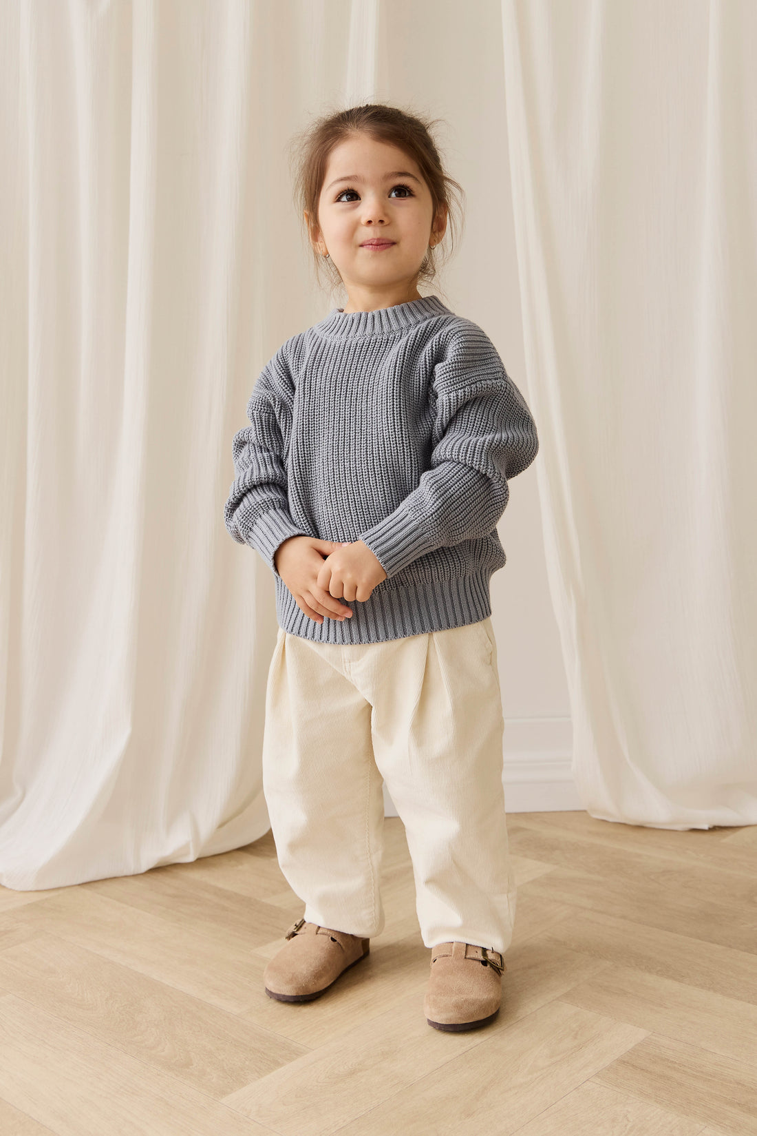 Johan Knit Jumper-Dawn Childrens Jumper from Jamie Kay Australia