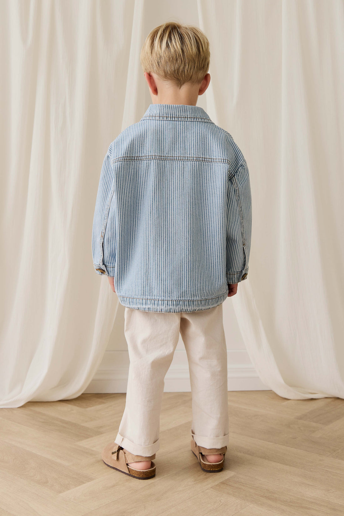 Axel Jacket - Holiday Stripe Childrens Jacket from Jamie Kay Australia