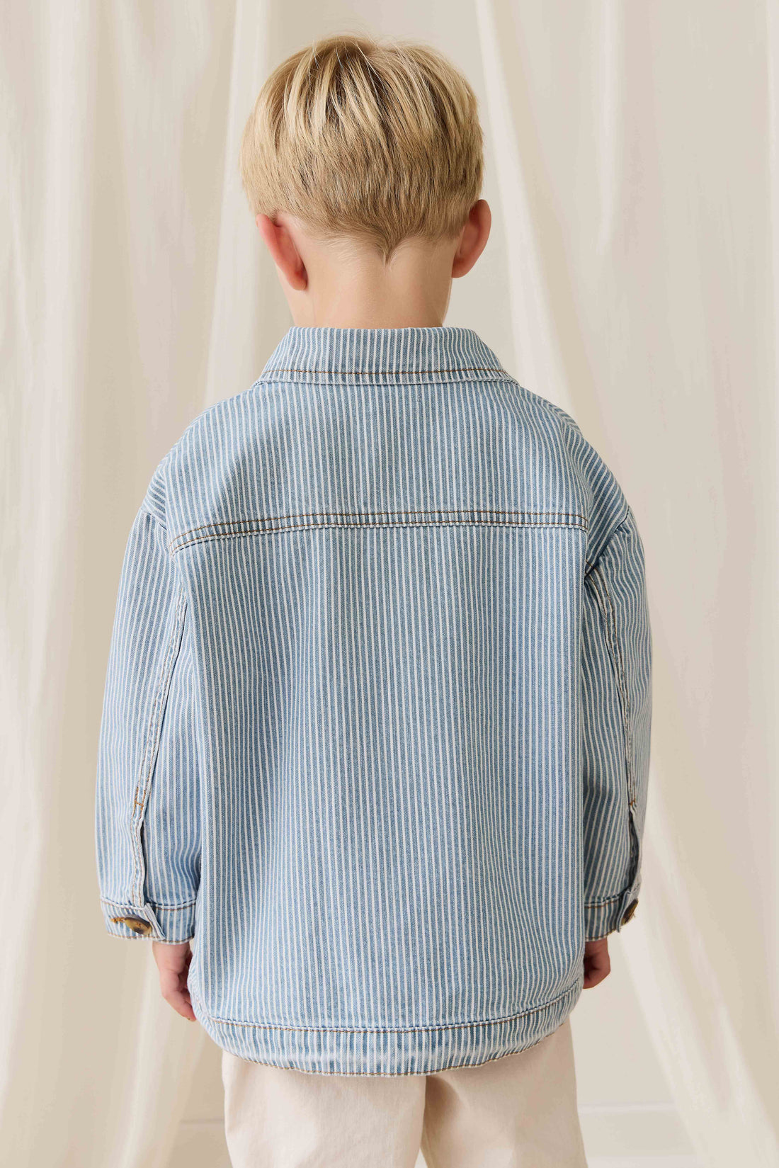 Axel Jacket - Holiday Stripe Childrens Jacket from Jamie Kay Australia