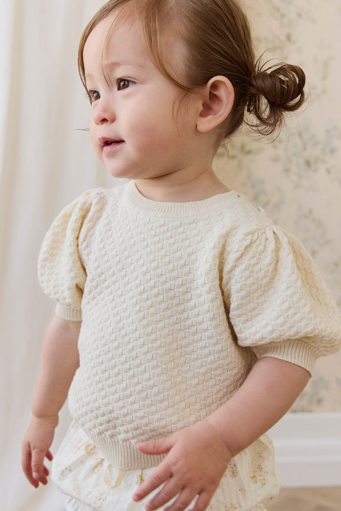 Annie Top-Cornsilk Childrens Top from Jamie Kay Australia