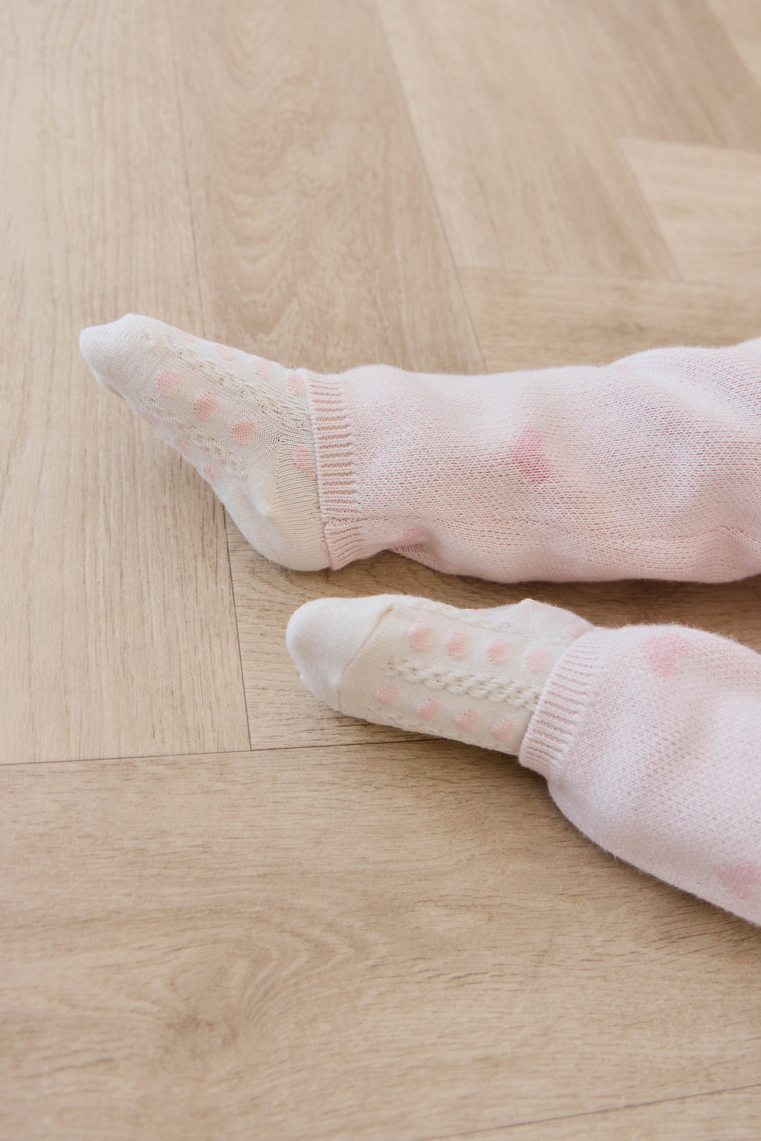 Annabelle Sock-Annabelle Heart Jacquard Childrens Sock from Jamie Kay Australia