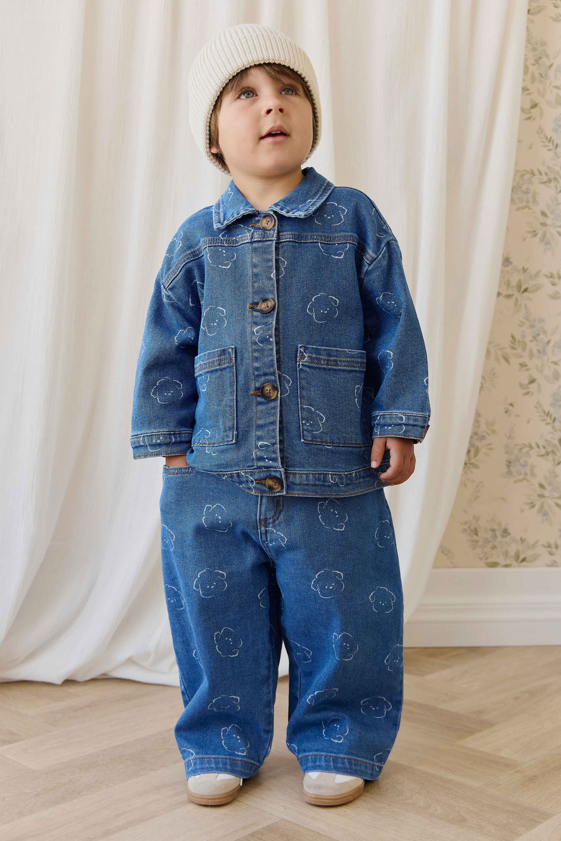 Abel Pant-Haru Denim Childrens Pant from Jamie Kay Australia