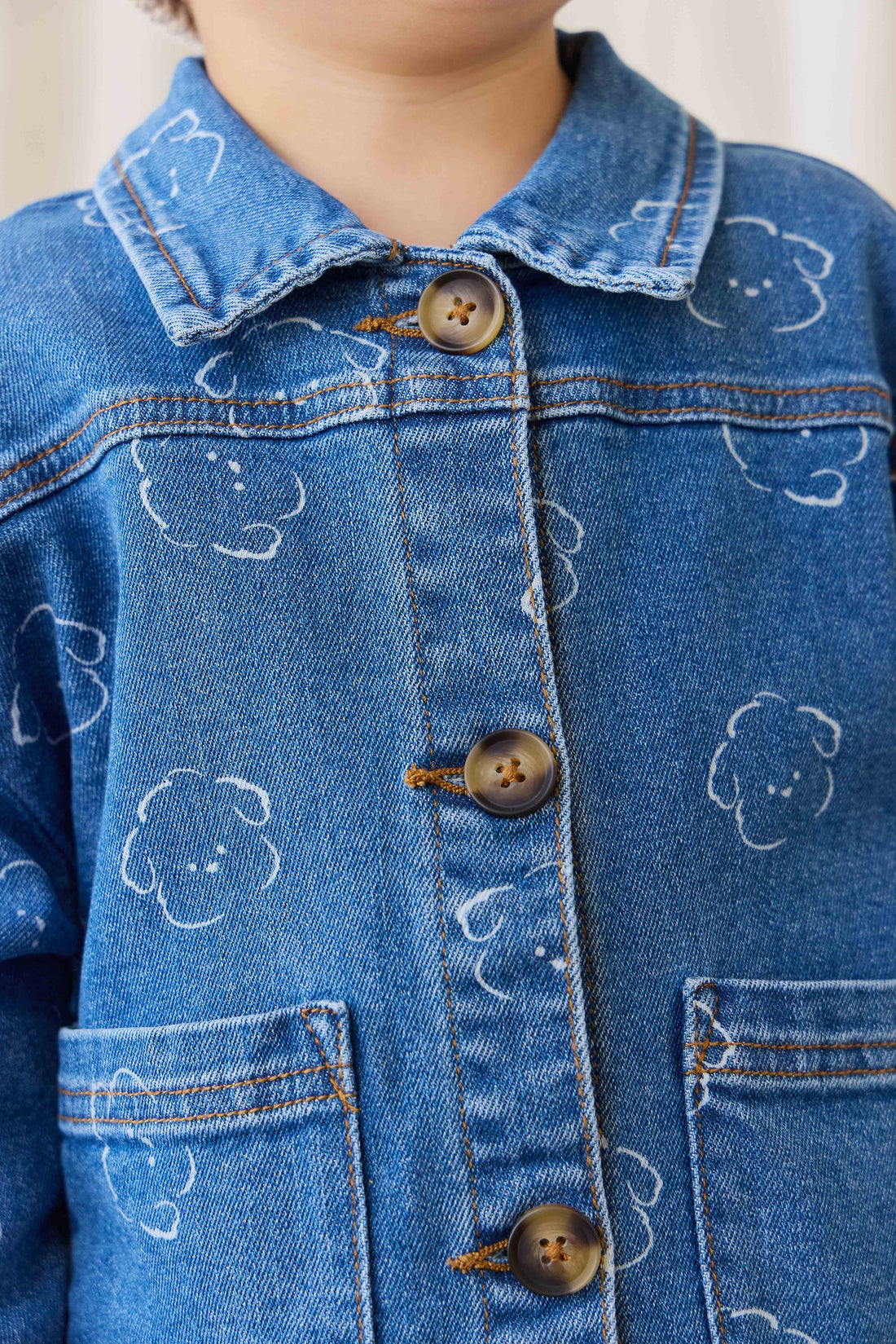 Axel Jacket-Haru Denim Childrens Jacket from Jamie Kay Australia