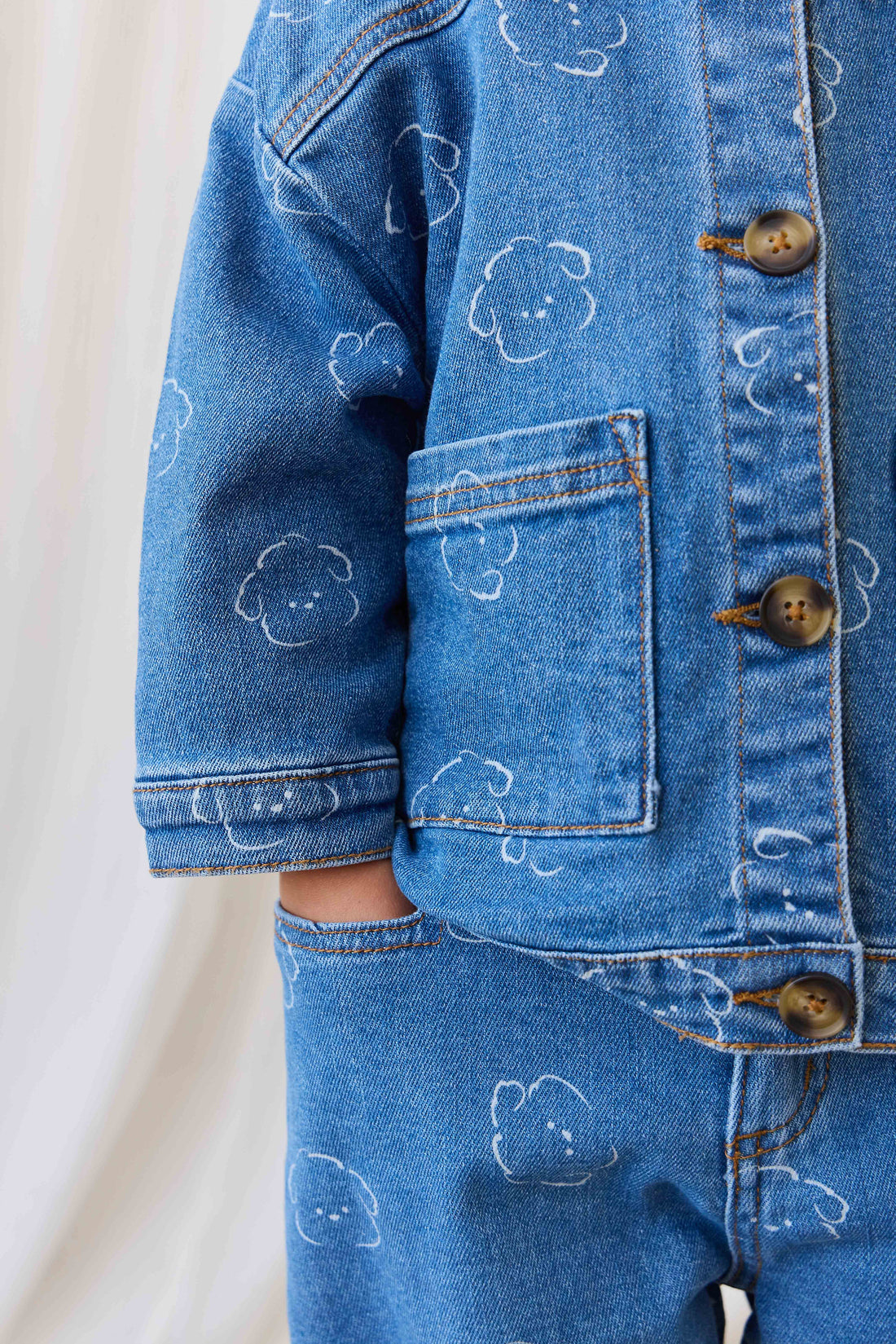 Axel Jacket-Haru Denim Childrens Jacket from Jamie Kay Australia