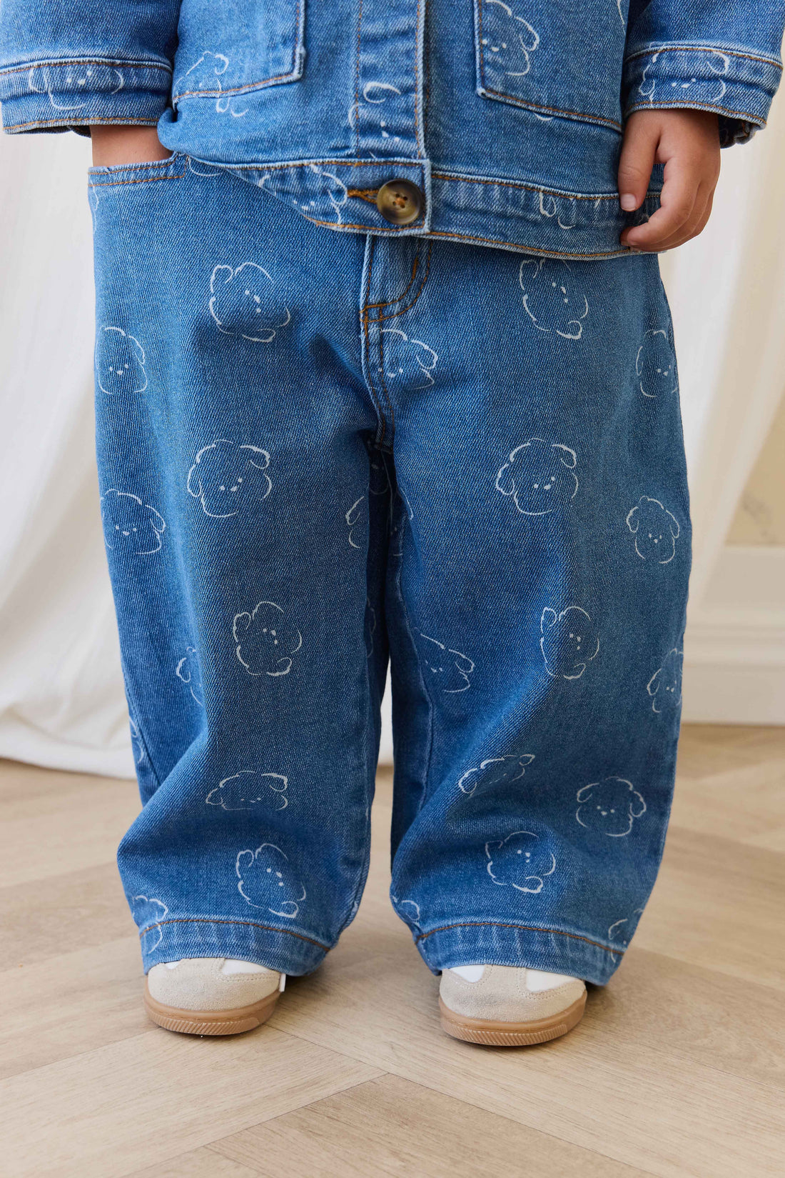 Abel Pant-Haru Denim Childrens Pant from Jamie Kay Australia