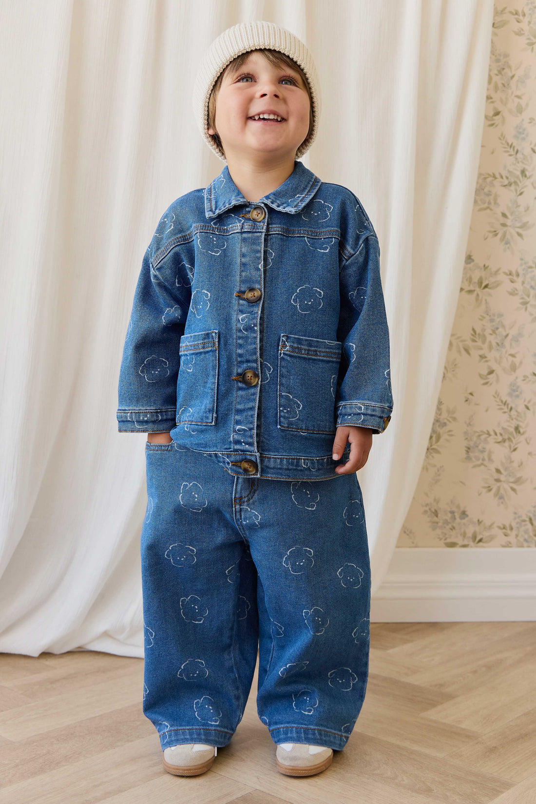 Axel Jacket-Haru Denim Childrens Jacket from Jamie Kay Australia