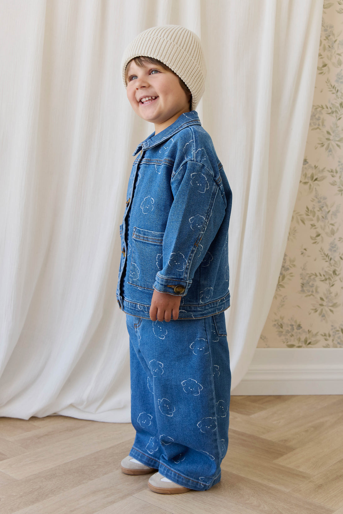 Abel Pant-Haru Denim Childrens Pant from Jamie Kay Australia