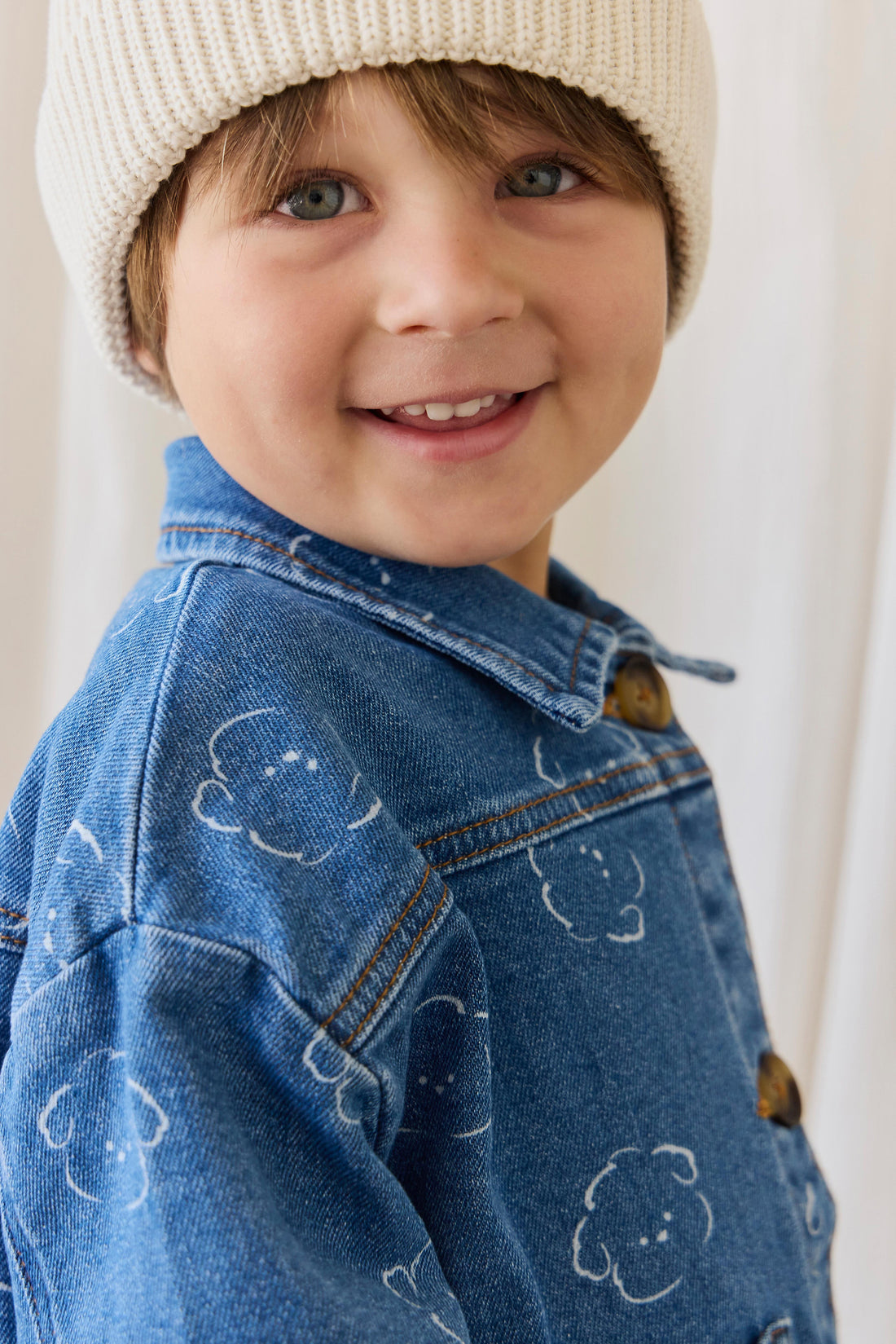 Axel Jacket-Haru Denim Childrens Jacket from Jamie Kay Australia