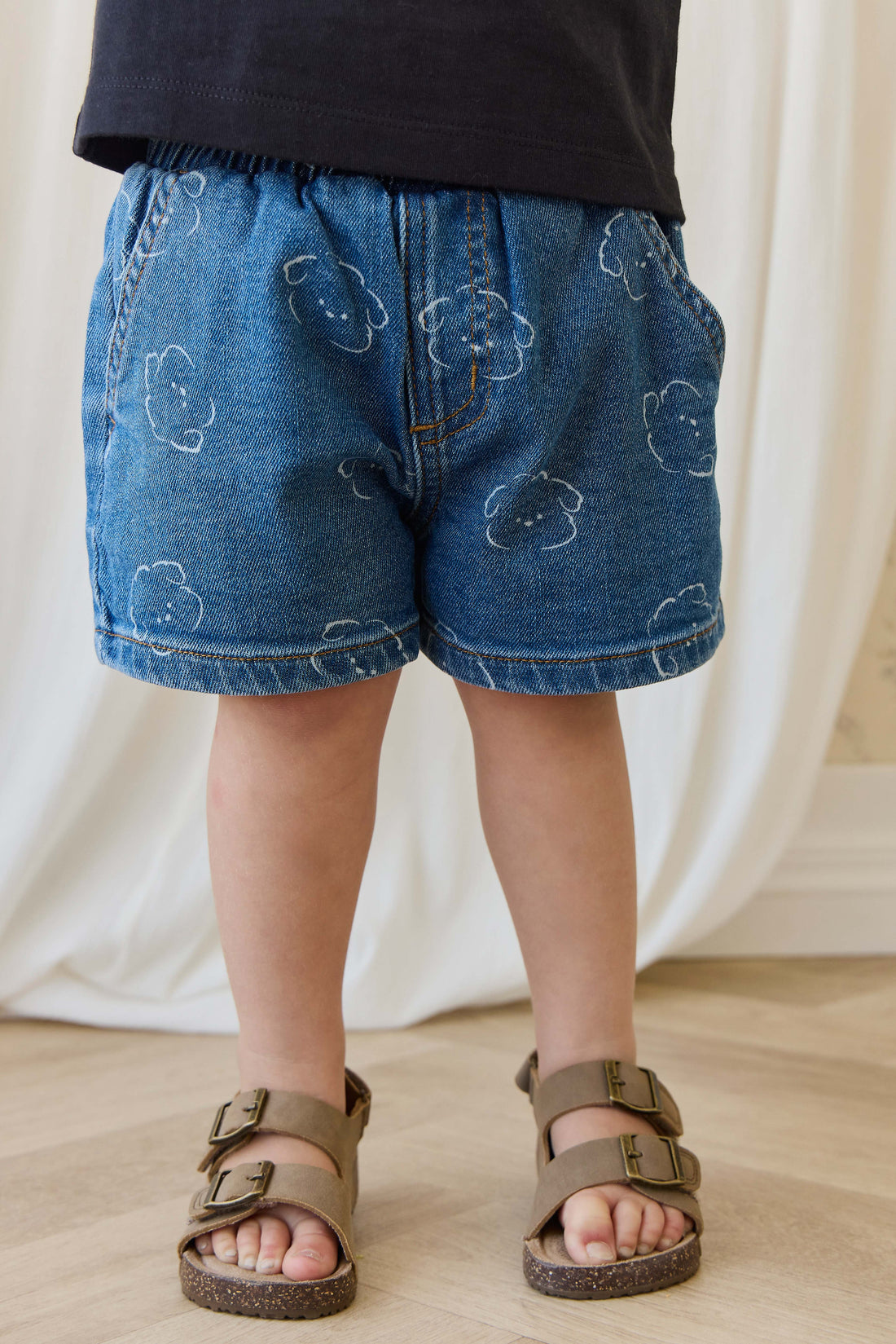 Reid Denim Short-Haru Denim Childrens Shorts from Jamie Kay Australia