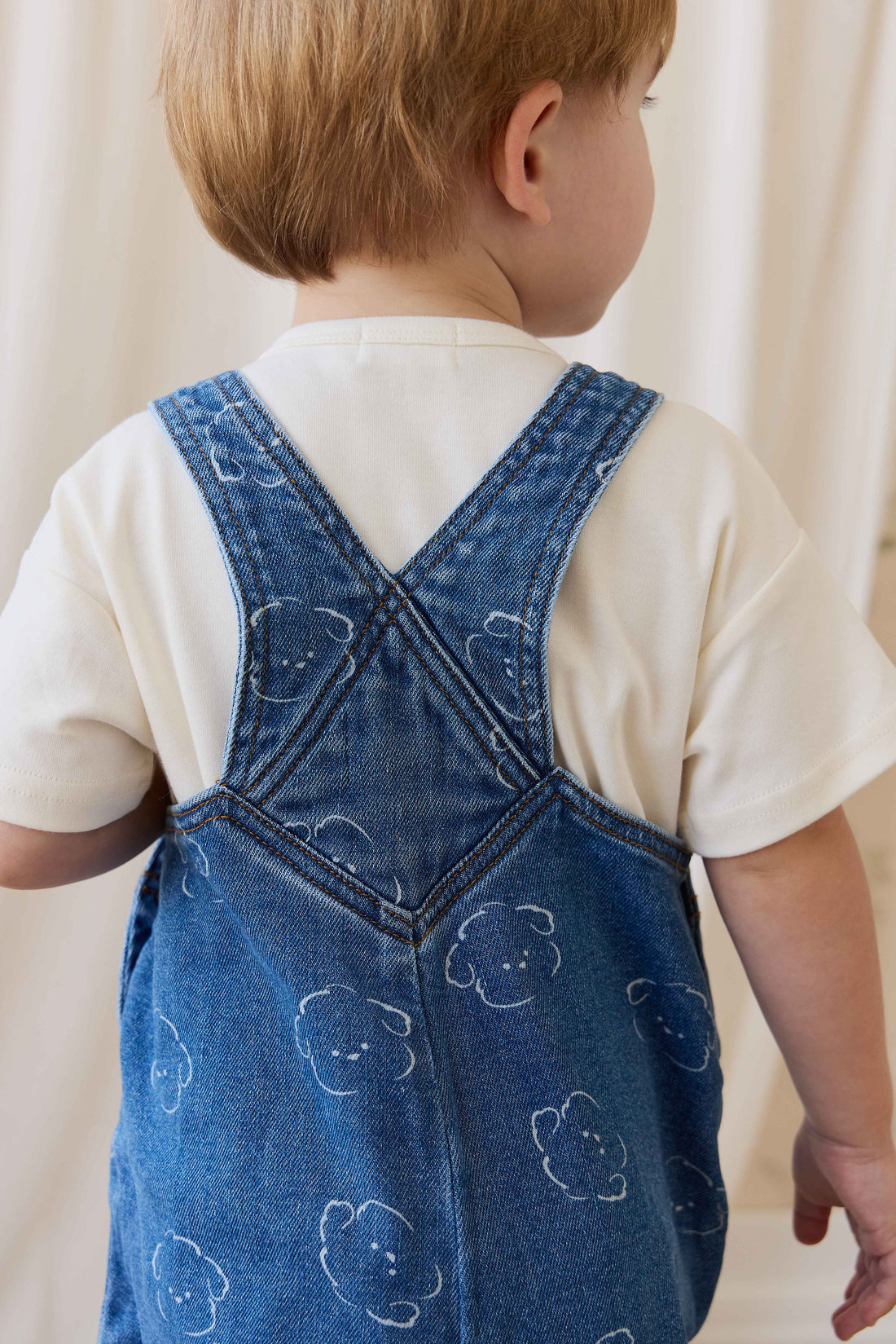 Blair Overall-Haru Denim Childrens Overall from Jamie Kay Australia