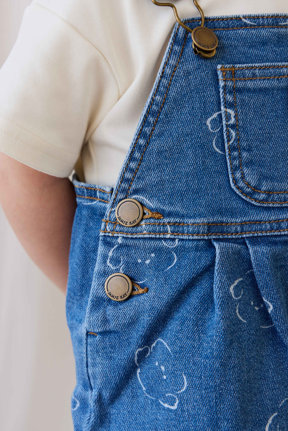 Blair Overall-Haru Denim Childrens Overall from Jamie Kay Australia