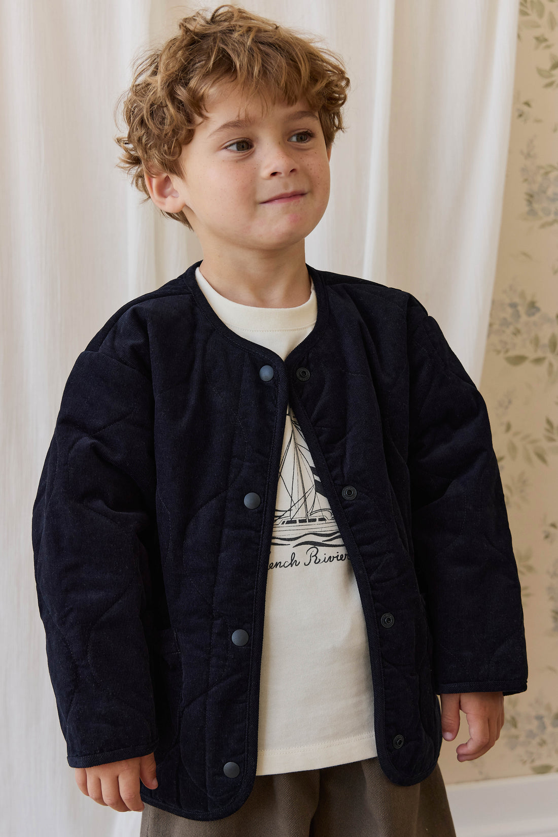 Jethro Puffer Jacket-Eclipse Childrens Jacket from Jamie Kay Australia