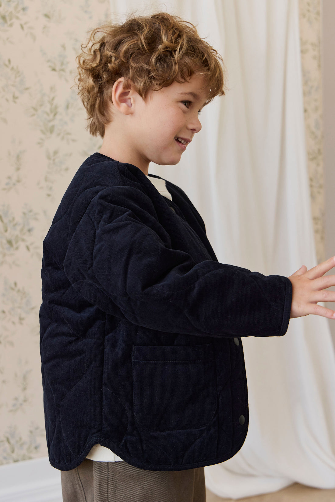 Jethro Puffer Jacket-Eclipse Childrens Jacket from Jamie Kay Australia