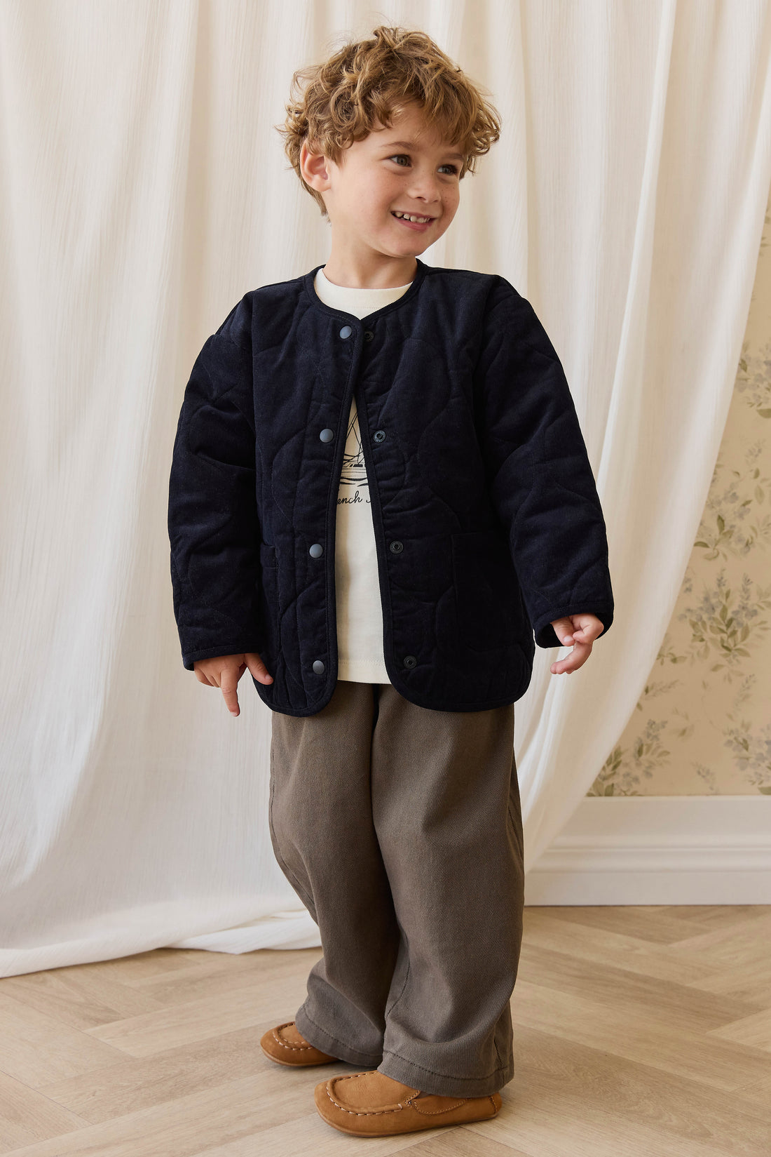 Jethro Puffer Jacket-Eclipse Childrens Jacket from Jamie Kay Australia