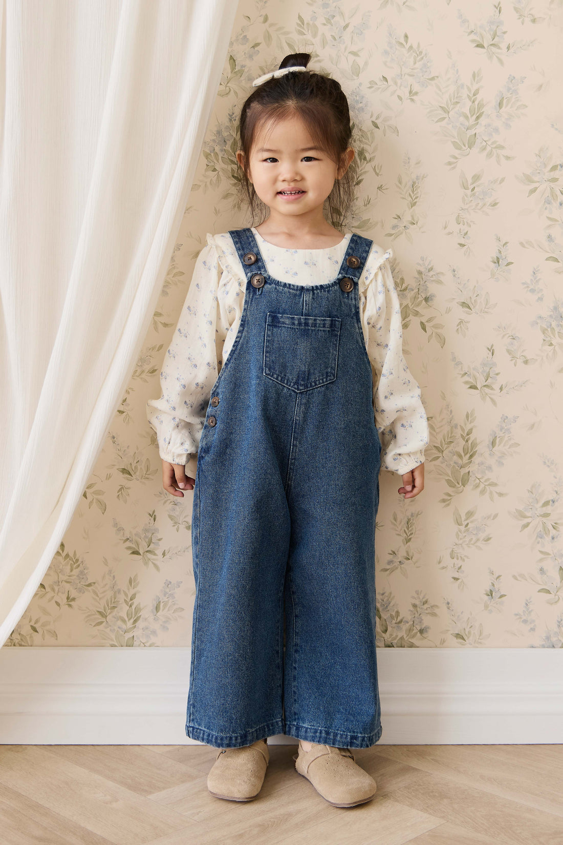 Dorian Overall-Classic Denim Childrens Overall from Jamie Kay Australia