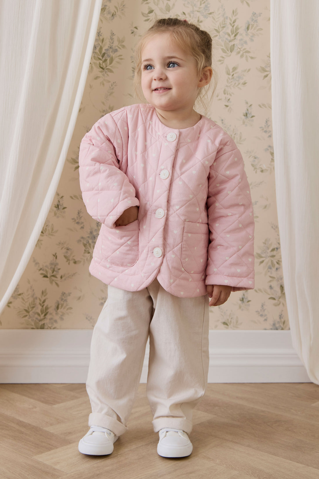 Colette Jacket-Mon Amour Trinket Childrens Jacket from Jamie Kay Australia