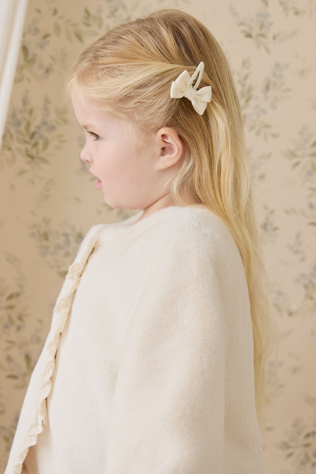 Bowie Jacket-Vanilla Childrens Footwear from Jamie Kay Australia