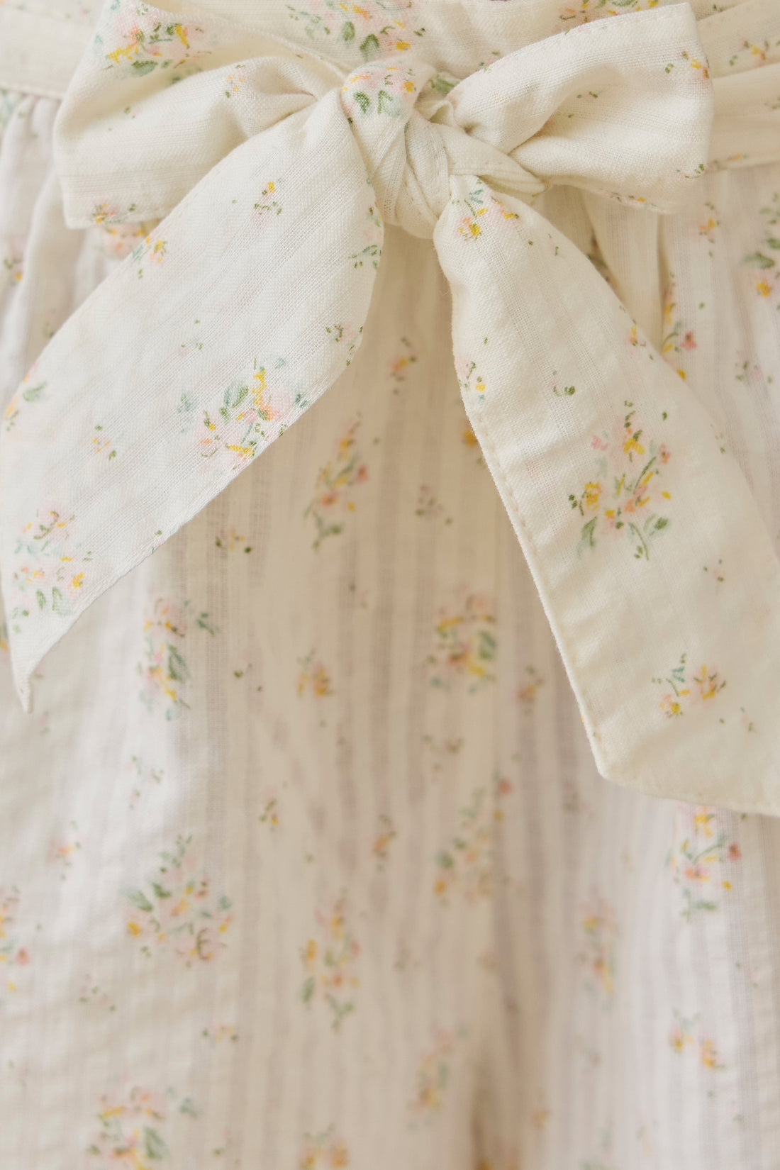 Organic Cotton Cosette Pant-Justine Parchment Childrens Pant from Jamie Kay Australia