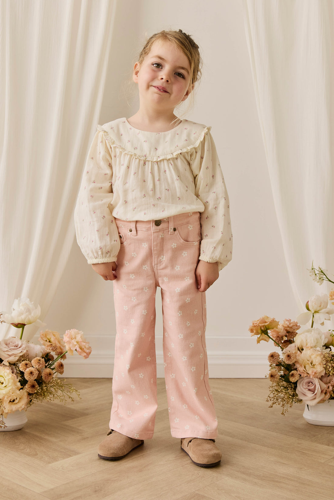 Blair Pant - Josie Floral Trinket Childrens Pant from Jamie Kay Australia