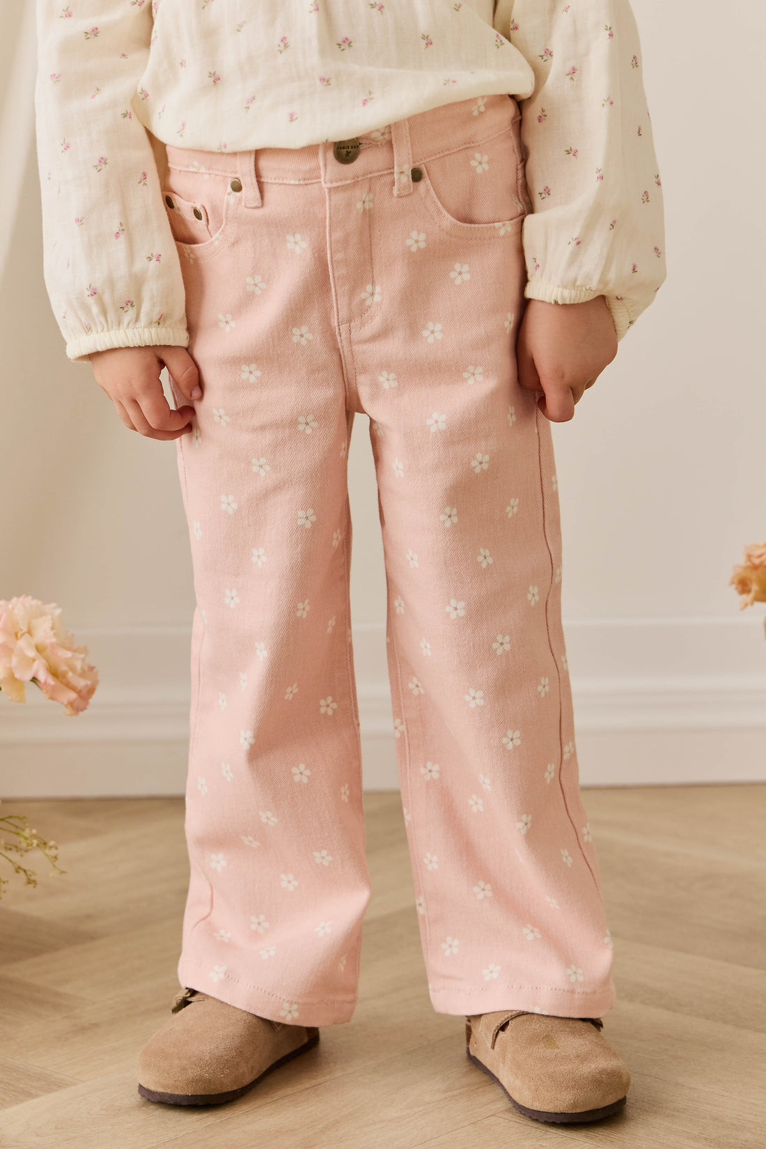 Blair Pant - Josie Floral Trinket Childrens Pant from Jamie Kay Australia