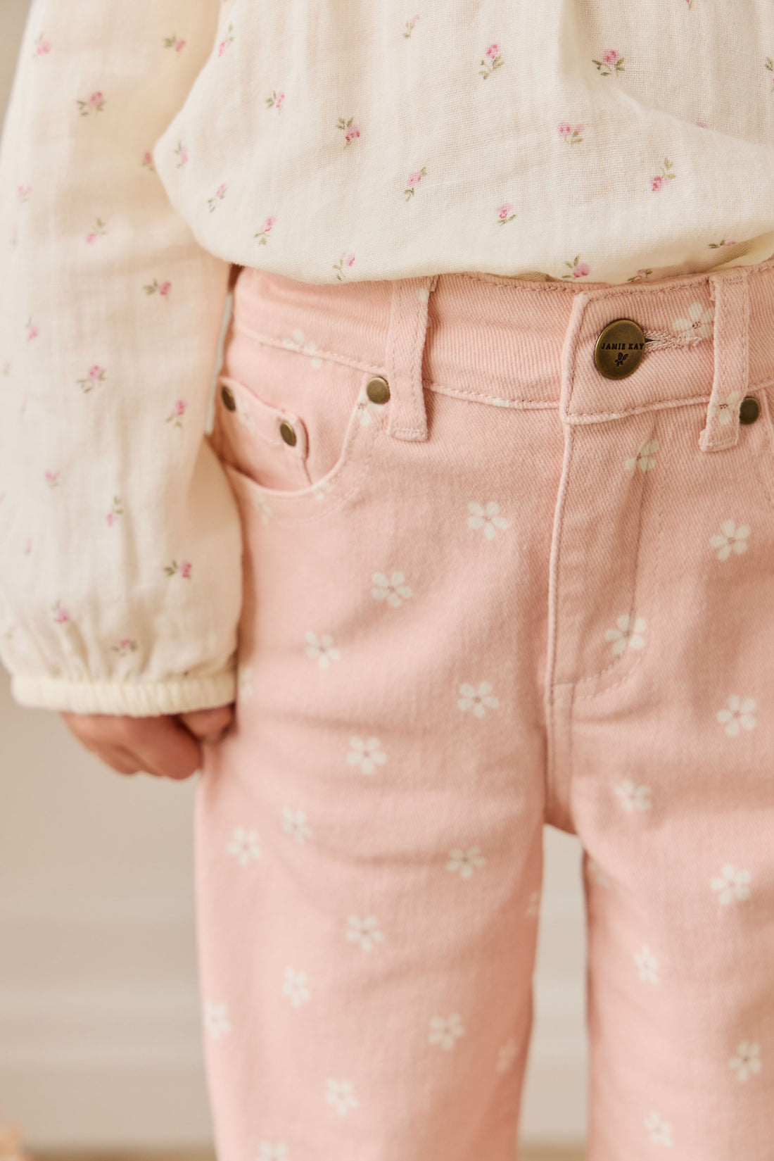 Blair Pant - Josie Floral Trinket Childrens Pant from Jamie Kay Australia