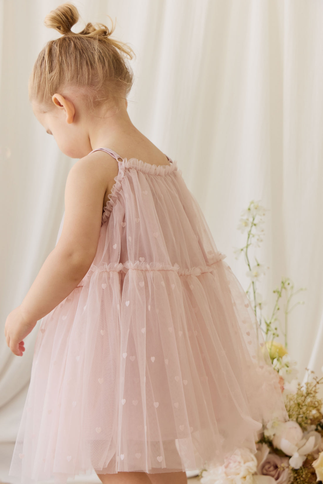 Nylah Dress - Petite Heart Rosie Childrens Dress from Jamie Kay Australia