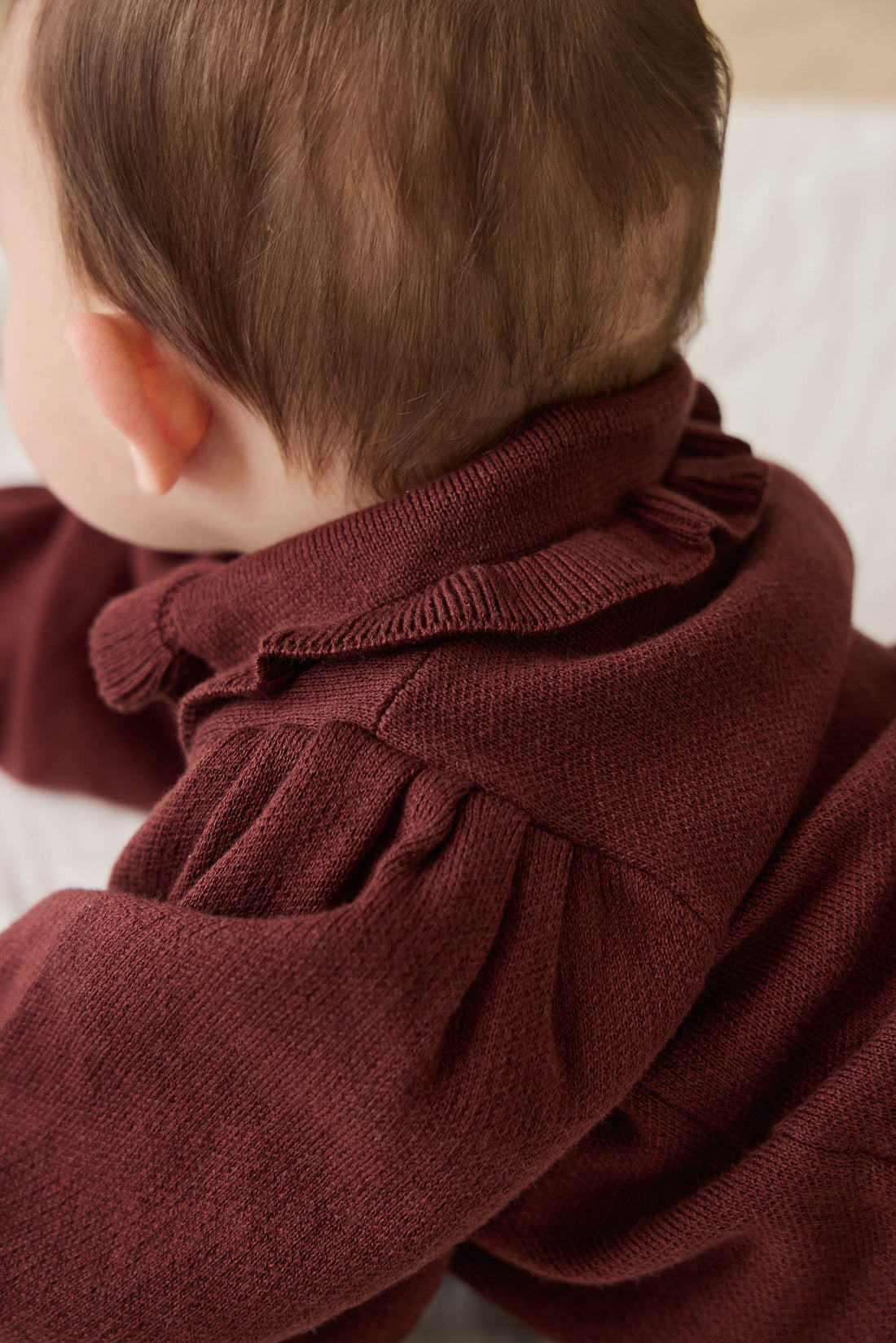 Bonnie Cardigan - Chocolate Chip Childrens Cardigan from Jamie Kay Australia