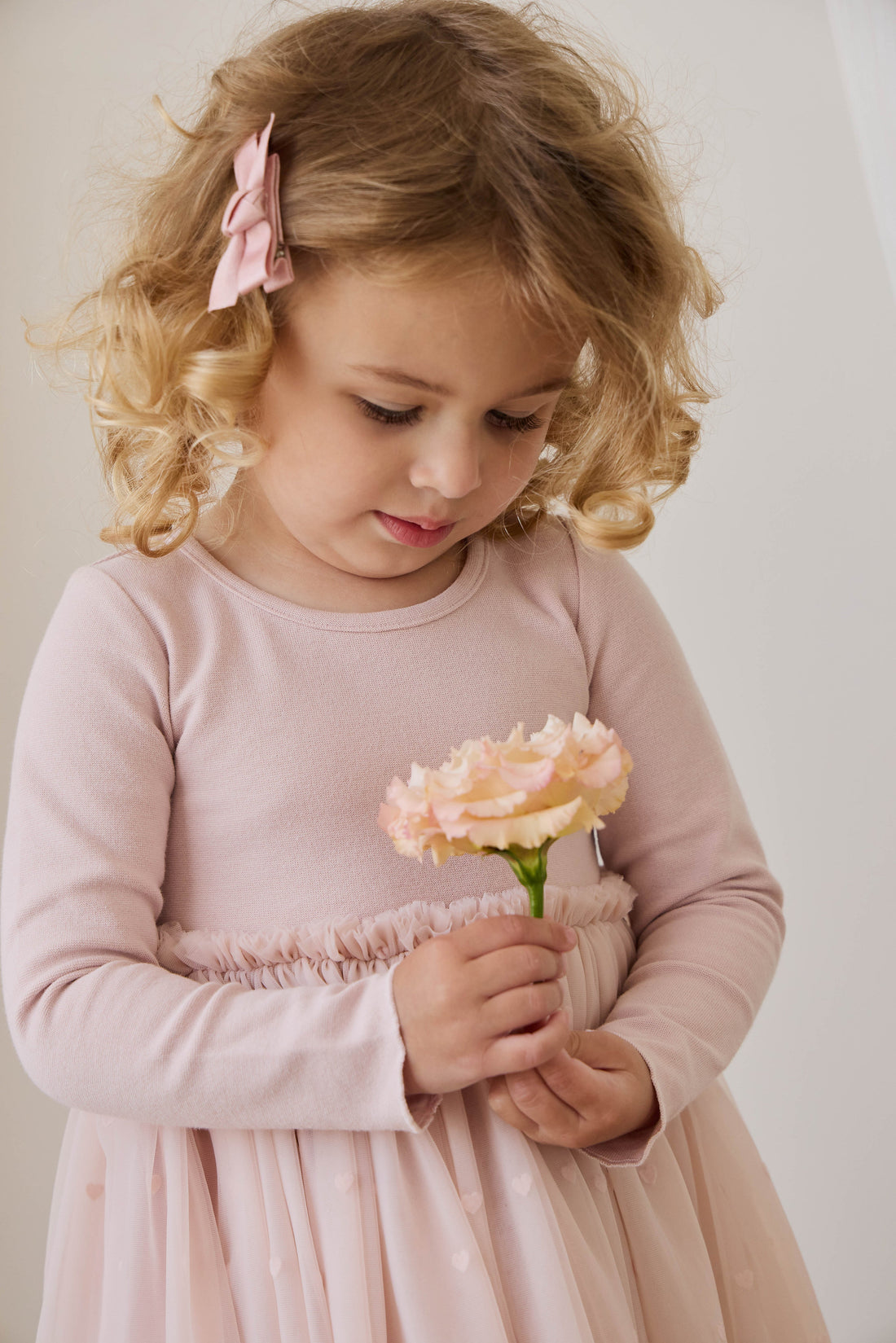 Anna Tulle Dress - Petite Heart Rosie Childrens Dress from Jamie Kay Australia