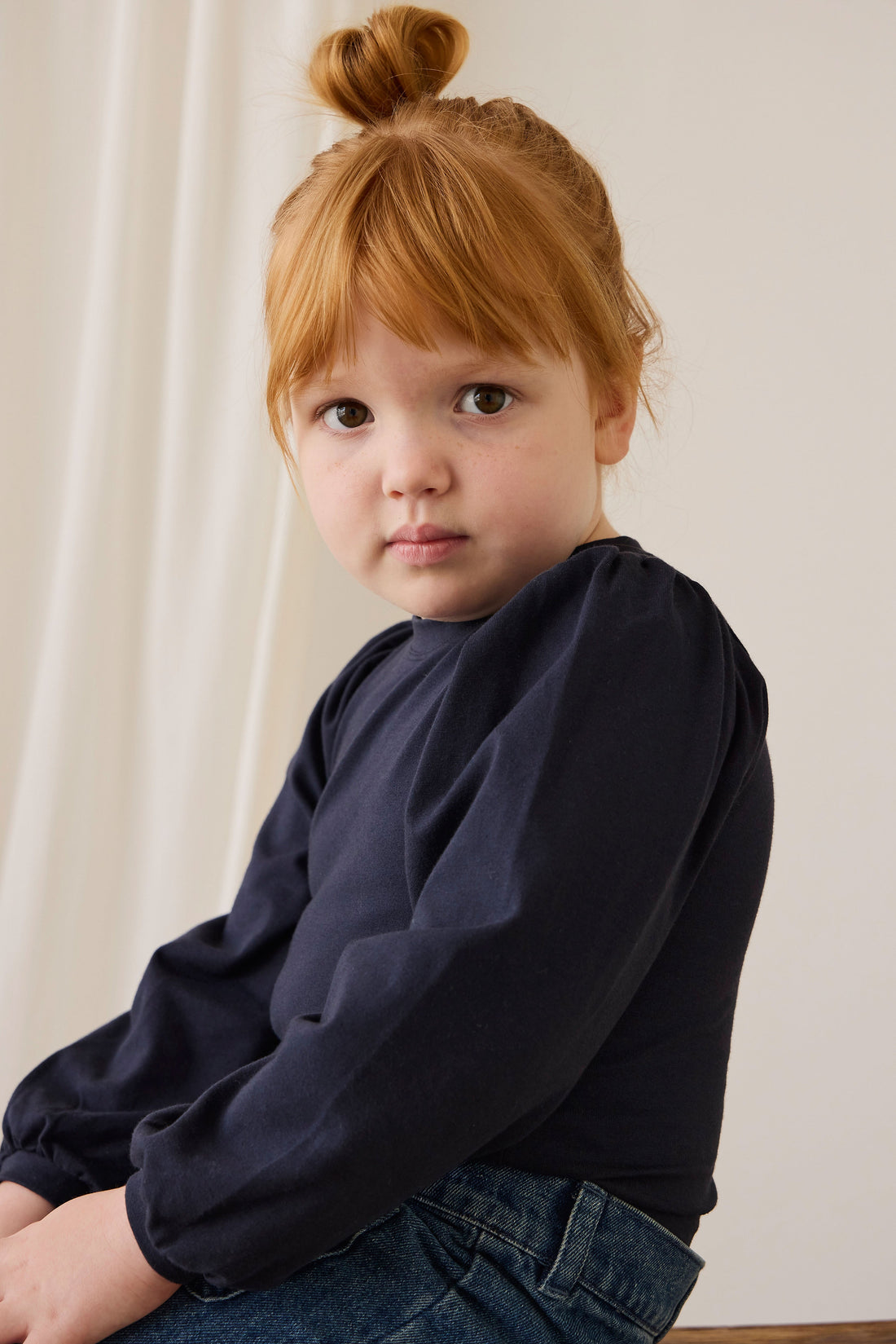 Pima Cotton Nylah Top - Eclipse Childrens Top from Jamie Kay Australia