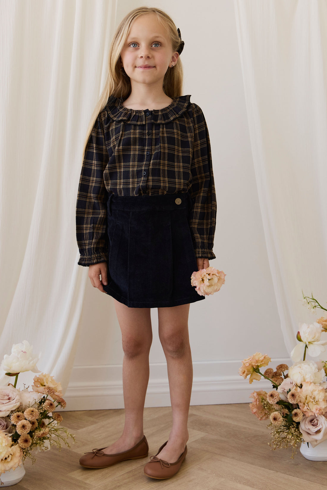 Chelsea Skirt - Ebony Childrens Skirt from Jamie Kay Australia