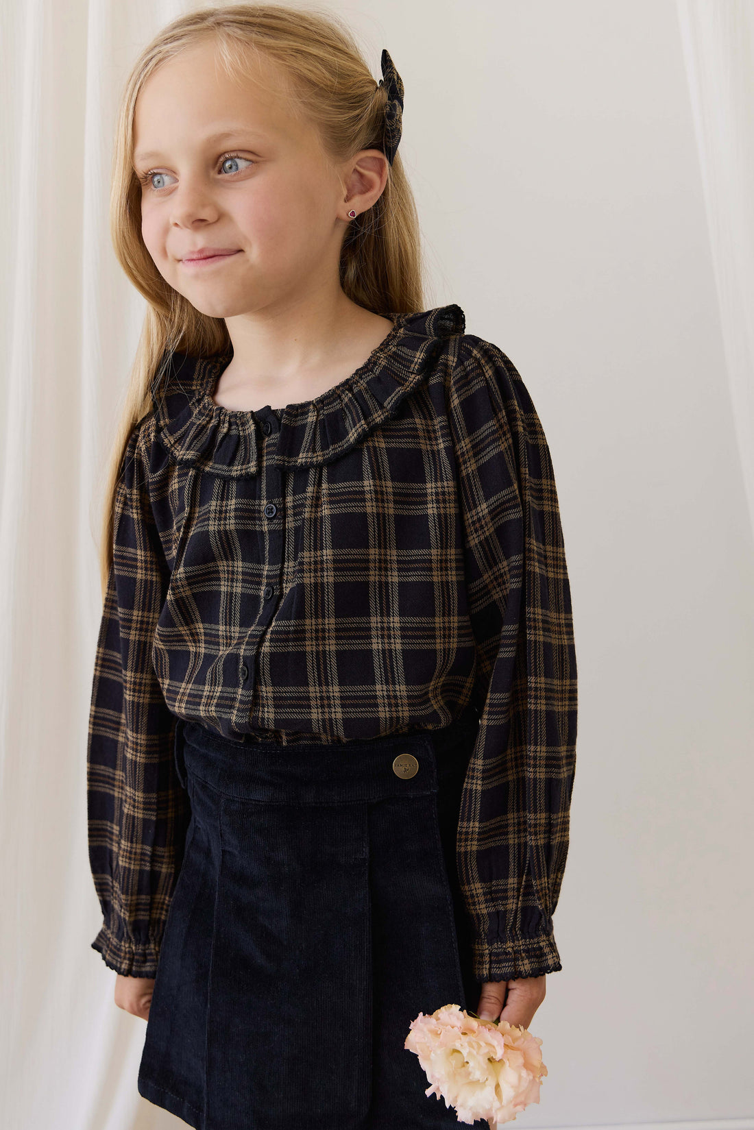 Chelsea Skirt - Ebony Childrens Skirt from Jamie Kay Australia