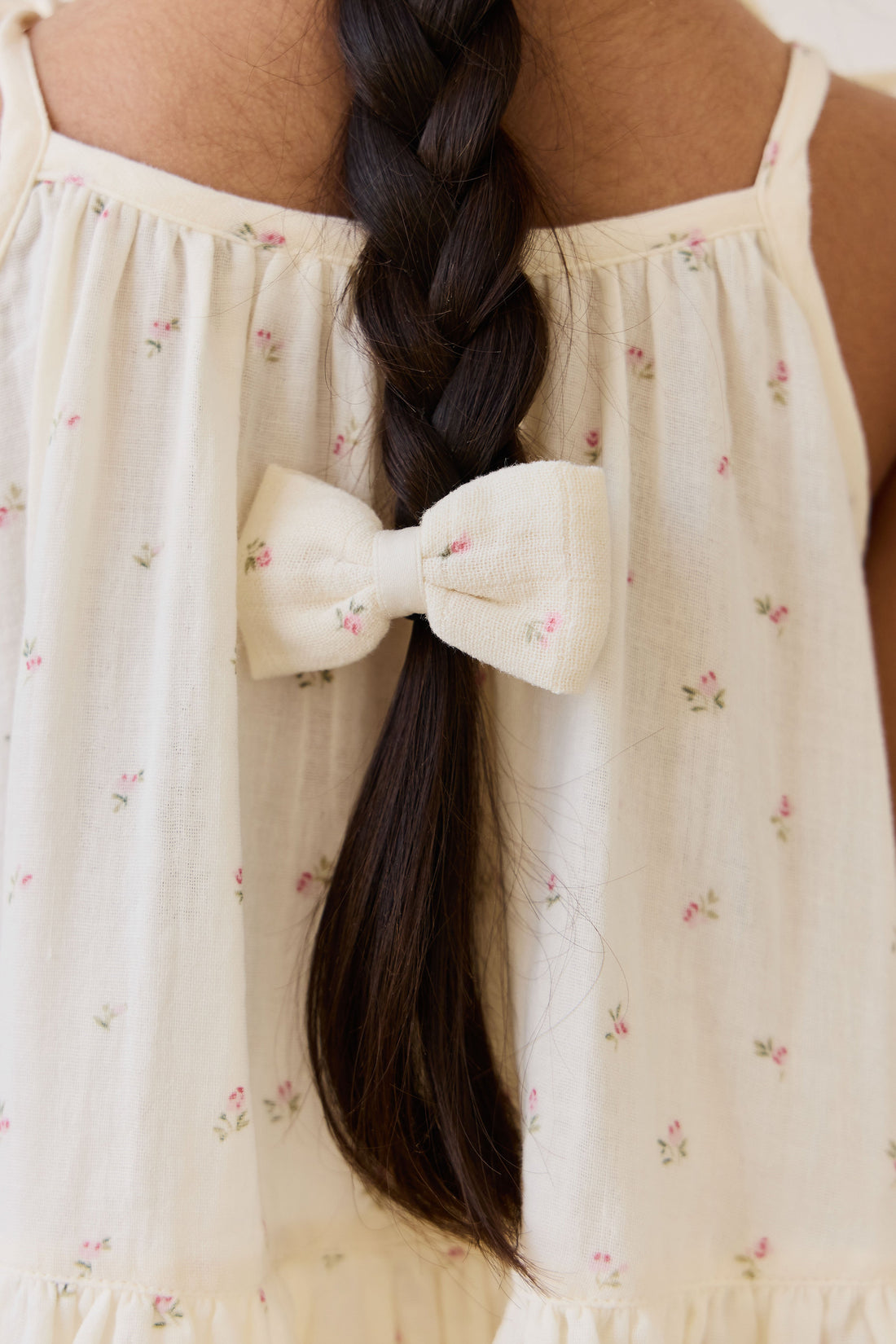 Organic Cotton Desiree Bow - Willow Rose Childrens Bow from Jamie Kay Australia