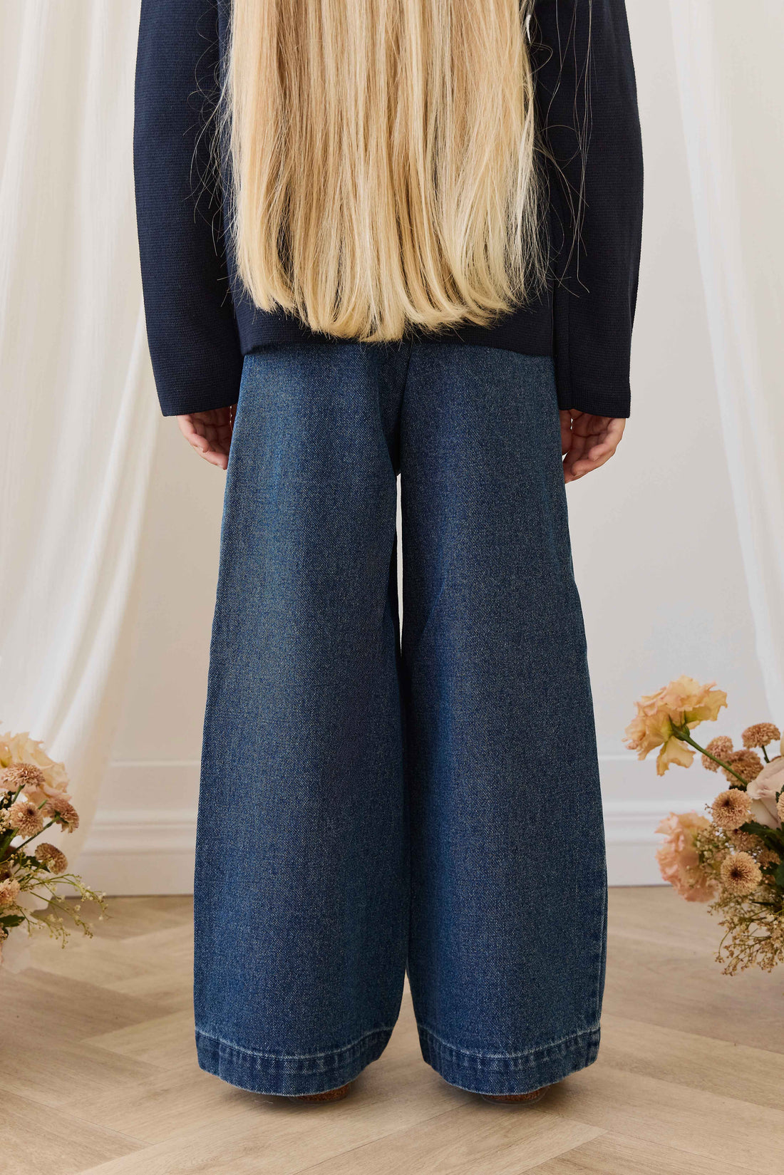 Theodora Pant - Classic Denim Childrens Pant from Jamie Kay Australia