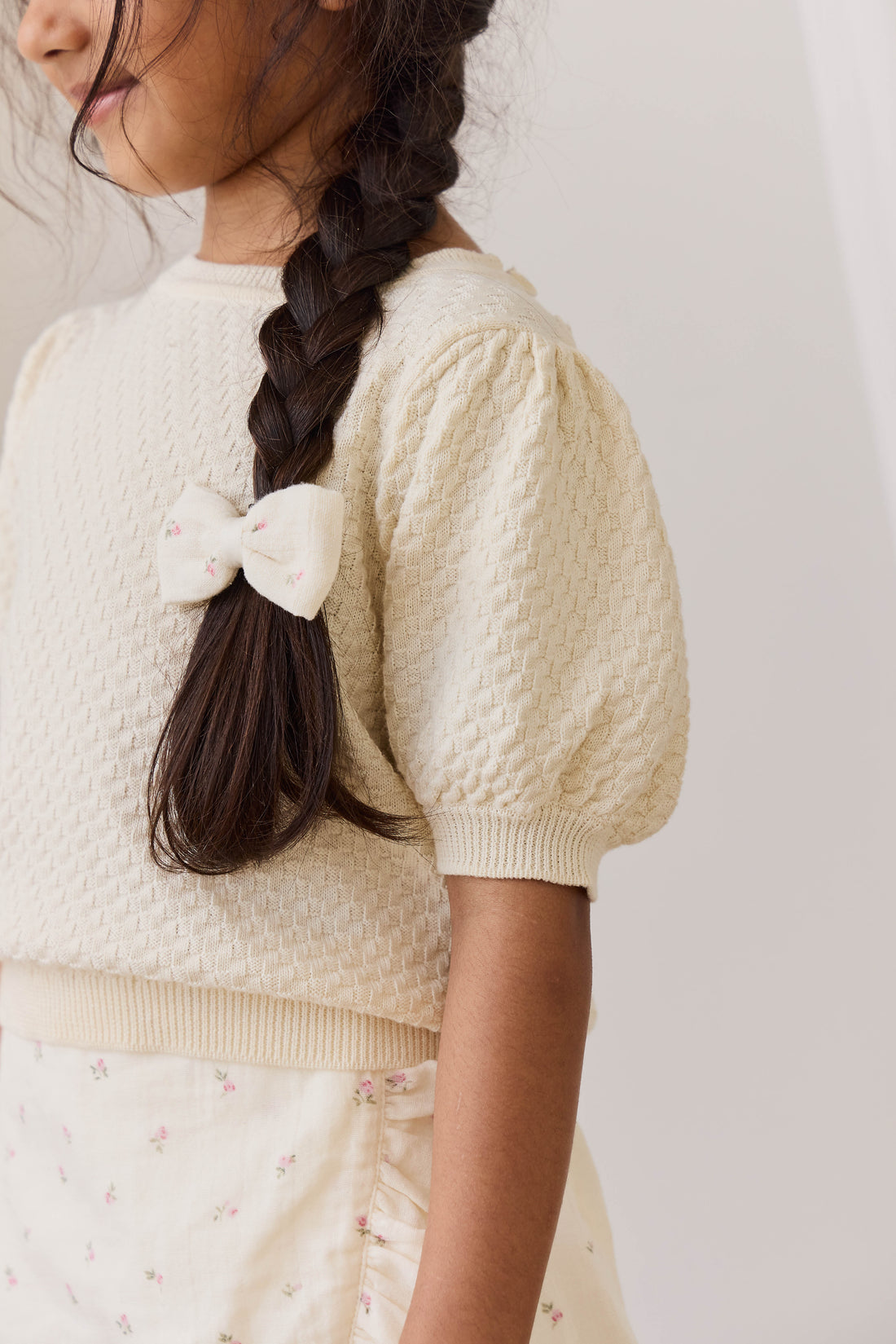 Annie Top - Vanilla Childrens Top from Jamie Kay Australia