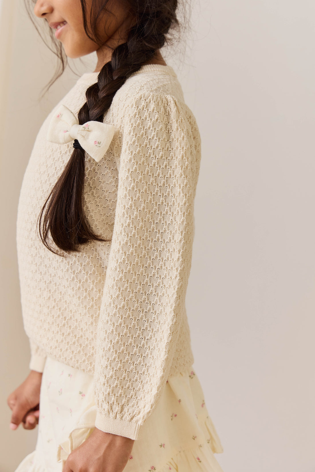 Mabel Jumper - Vanilla Childrens Jumper from Jamie Kay Australia