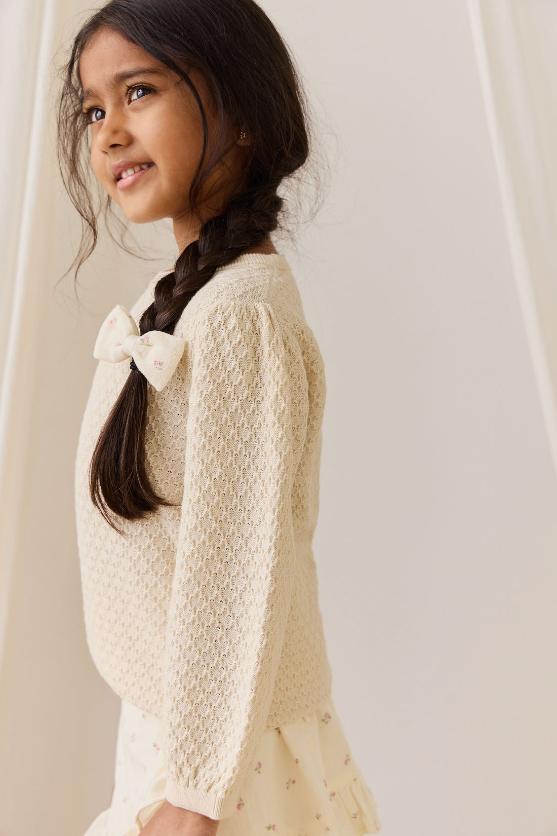 Mabel Jumper - Vanilla Childrens Jumper from Jamie Kay Australia