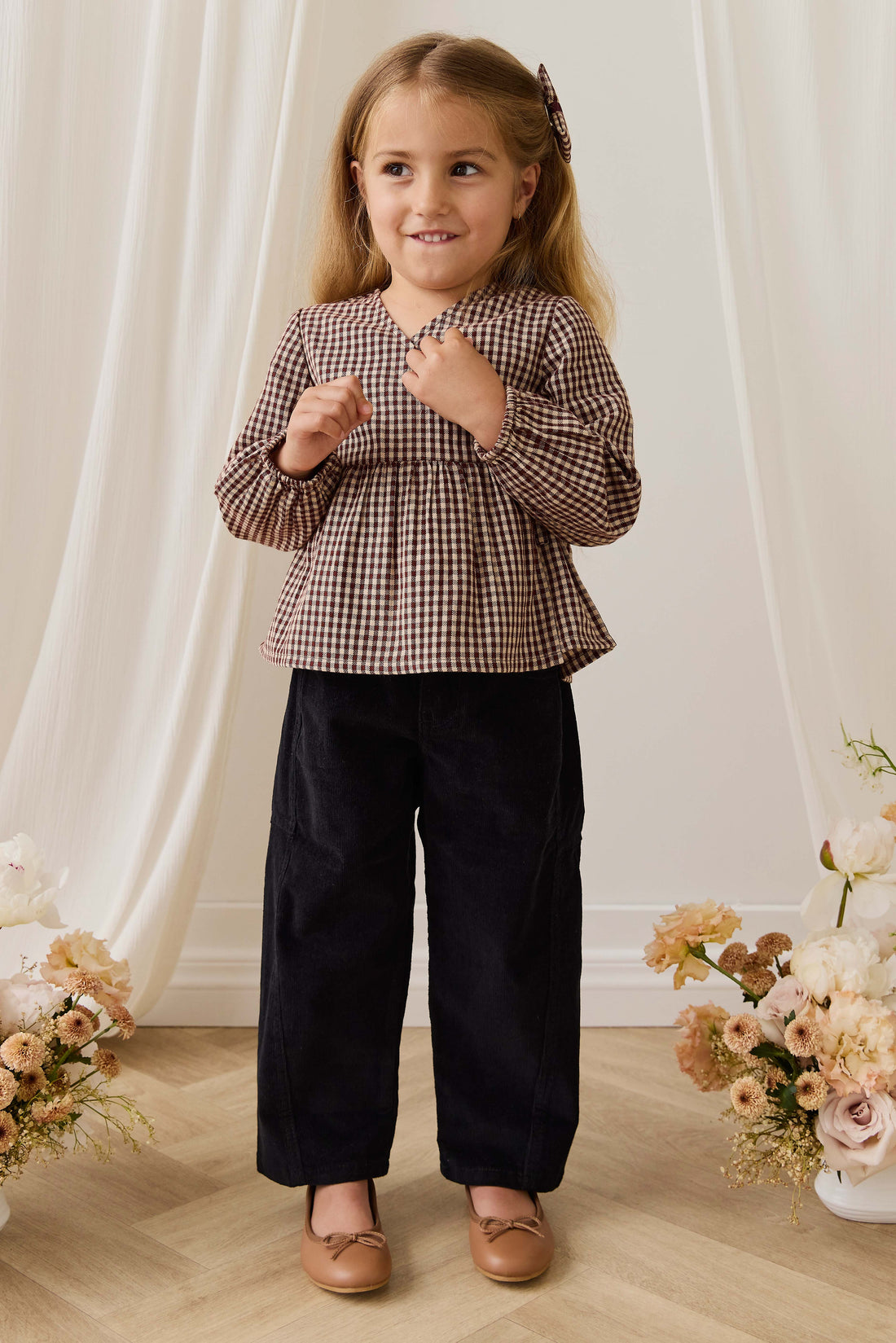 Willa Pant - Ebony Childrens Pant from Jamie Kay Australia
