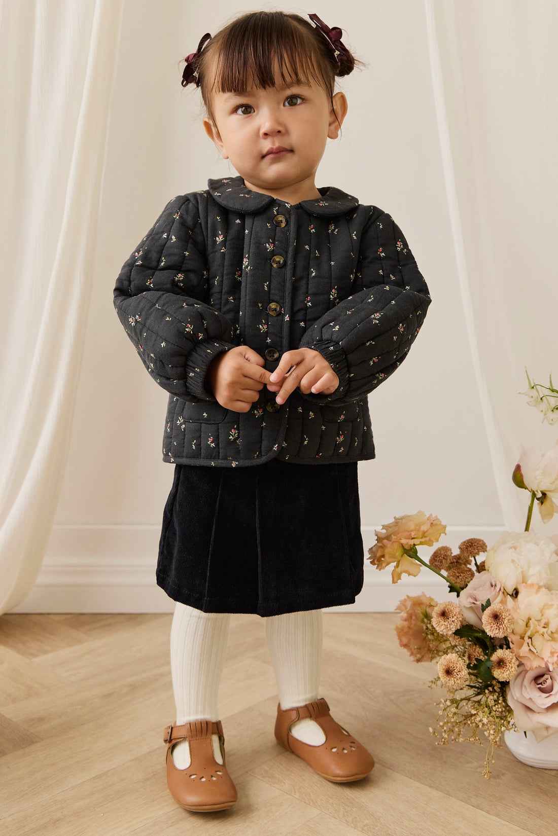 Yara Jacket - Dina Ebony Childrens Jacket from Jamie Kay Australia