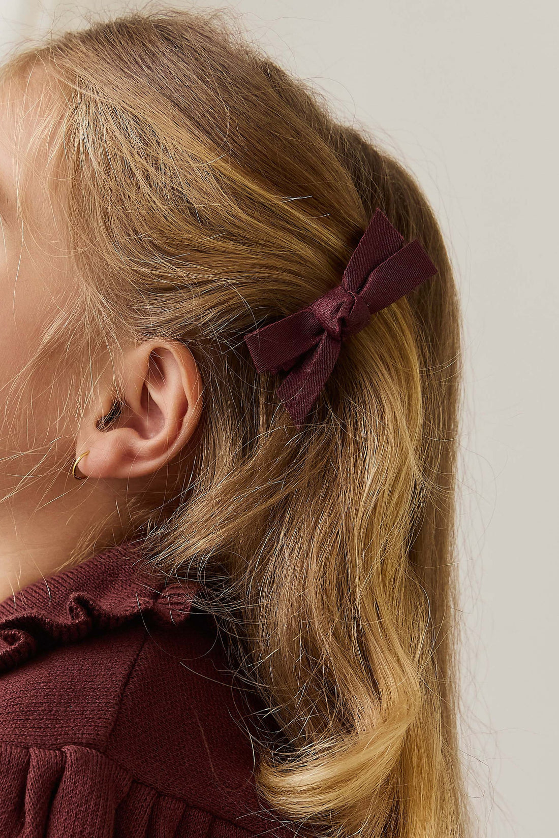 Ira Clip - Burnt Cinnamon Childrens Hair Accessories from Jamie Kay Australia